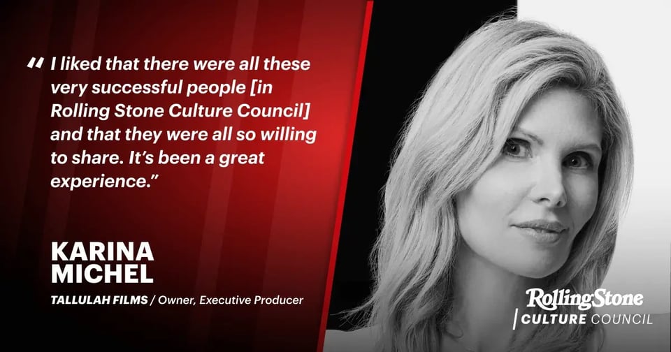 Rolling Stone Culture Council member Karina Michel 